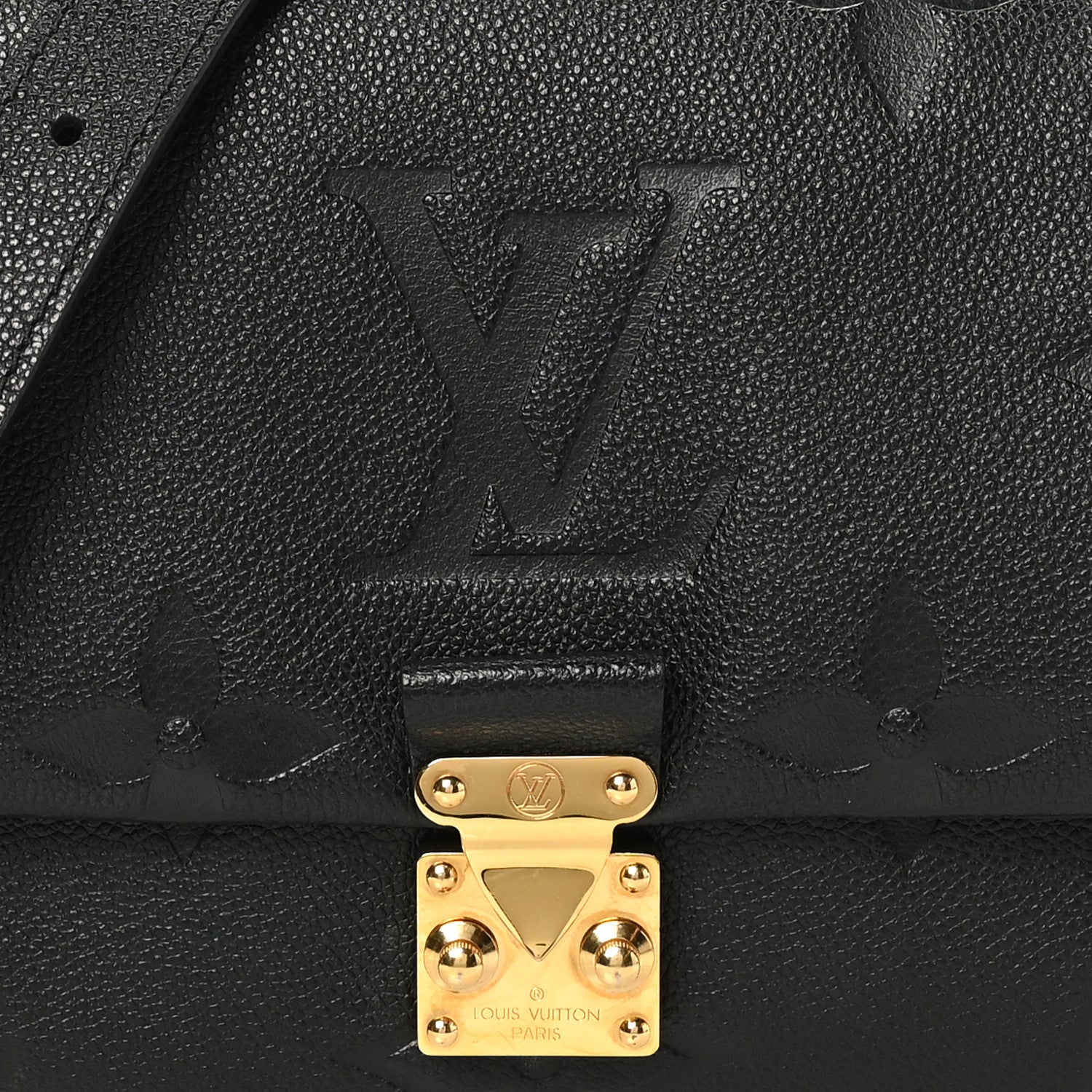 Louis Vuitton Empreinte Monogram Giant Madeleine MM Black 7 of 9