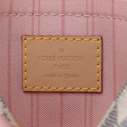 Louis Vuitton Damier Azur Tahitienne Neverfull MM Pochette 6 of 6