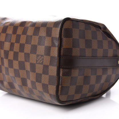 Louis Vuitton Damier Ebene Speedy Bandouliere 25 9 of 10