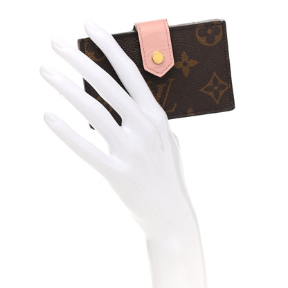 Louis Vuitton Monogram Gusset Card Holder Rose Ballerine 2 of 9