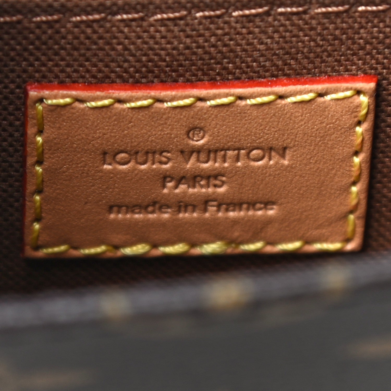Louis Vuitton Monogram Petit Sac Plat 6 of 9