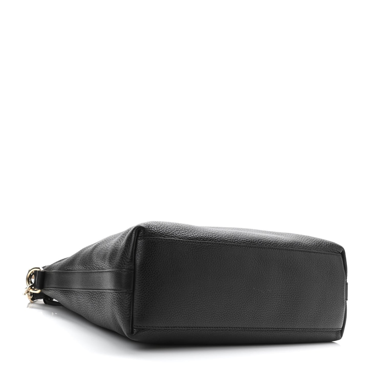 Pebbled Calfskin Small Miss GG Hobo Black