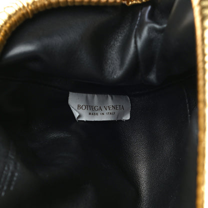 Bottega Veneta Metallic Bark Calfskin The Mini Pouch Gold 7 of 11