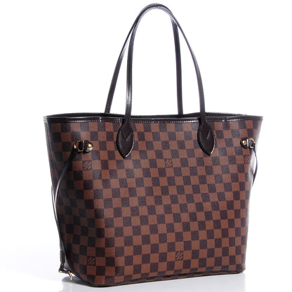 Louis Vuitton Damier Ebene Neverfull MM 3 of 8