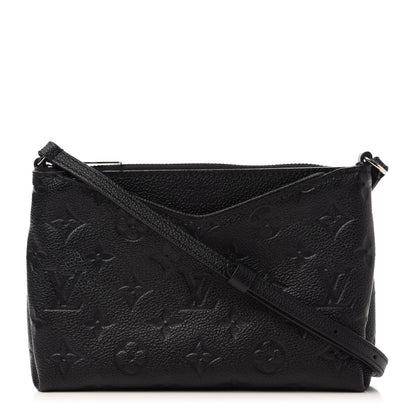 Louis Vuitton Empreinte Pallas Crossbody Black 1 of 9