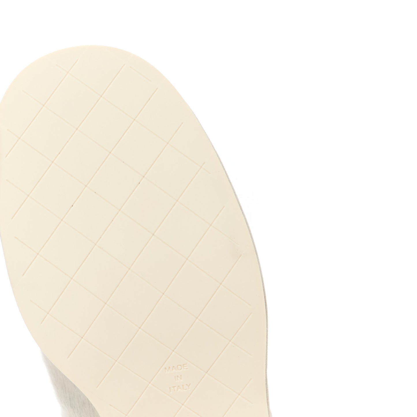 Suede Pony Hair Shearling Lace Up Combat Boots 37 White