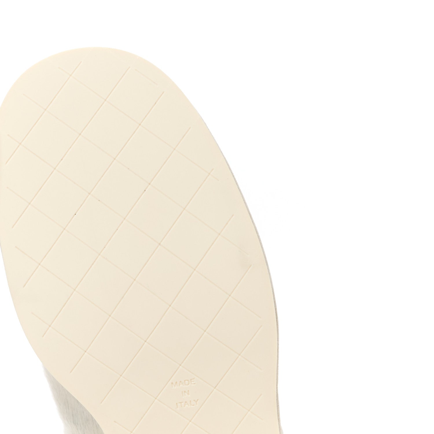 Chanel Suede Pony Hair Shearling Lace Up Combat Boots 37 White 9 of 10