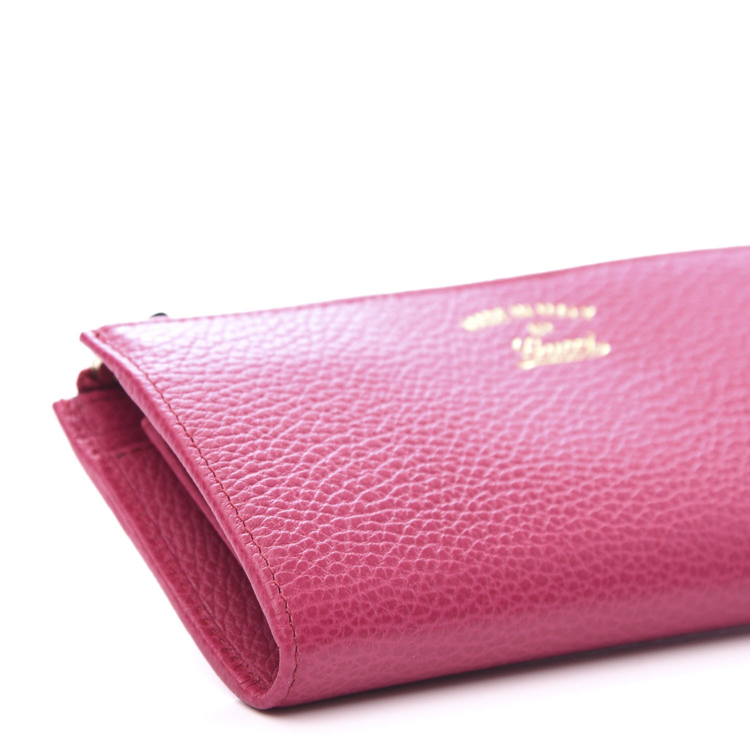 Gucci Dollar Calfskin Swing Zip Wallet Blossom 7 of 9