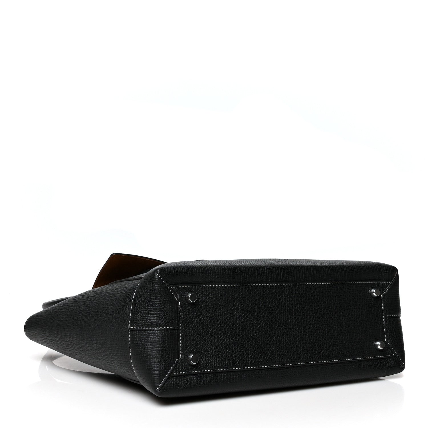 Bottega Veneta Grainy Calfskin Small Arco Black 4 of 11