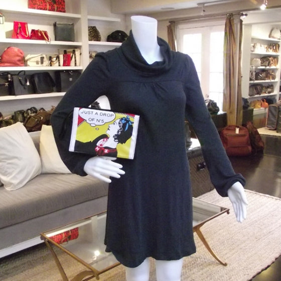 Patent Just a Drop of N°5 Comic Coco Clutch