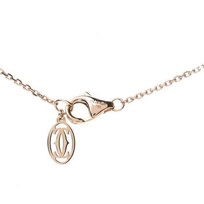 Cartier 18K Pink Gold Diamond XS D'Amour Pendant Necklace 5 of 7