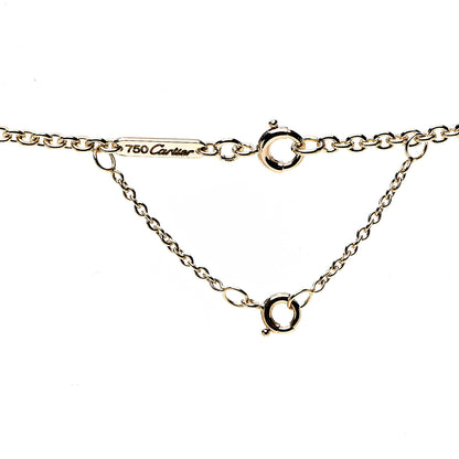 Cartier 18K Pink Yellow White Gold Baby Trinity Pendant Necklace 5 of 5