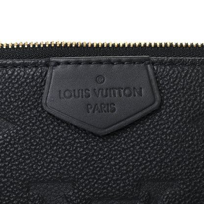 Louis Vuitton Empreinte Monogram Giant Multi Pochette Accessories Large Pochette Black 6 of 7
