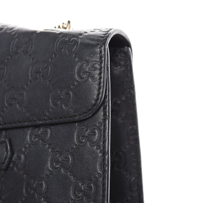 Gucci Guccissima Medium Emily Chain Shoulder Bag Black 15 of 27