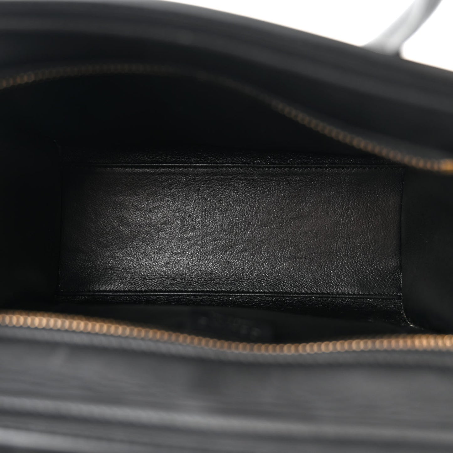 Baby Grained Calfskin Nubuck Nano Tri-Color Luggage White Light Taupe