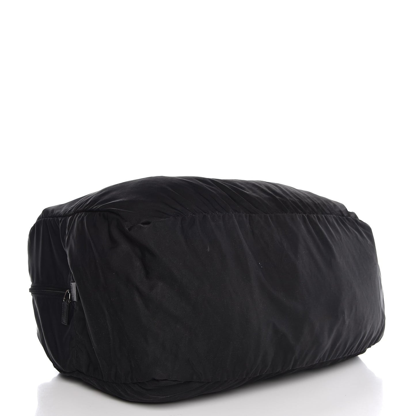 Nylon Duffle Tote Black
