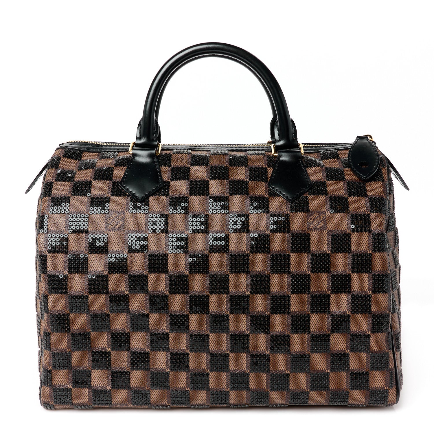 Louis Vuitton Damier Paillettes Speedy 30 Black 1 of 11