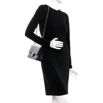 Chanel Caviar Quilted Medium Double Flap Black 2 of 11