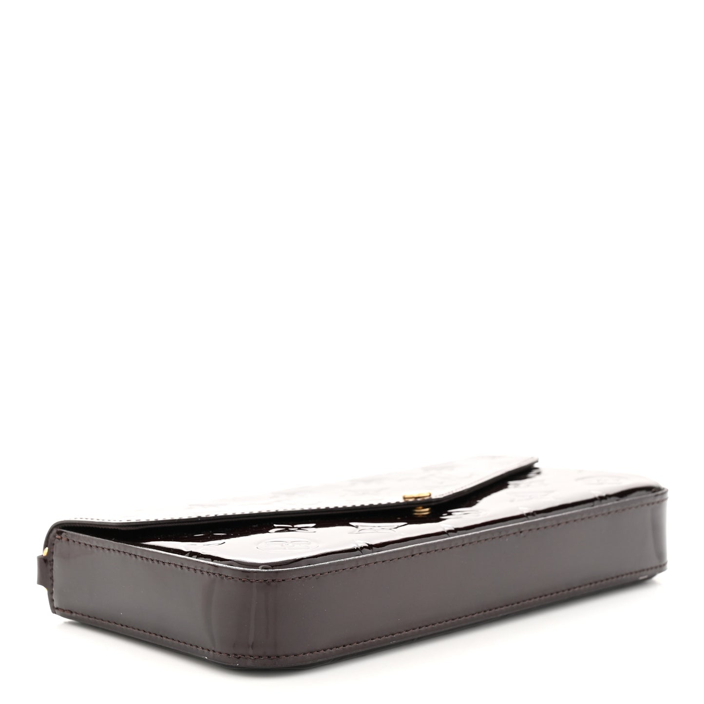Vernis Pochette Felicie Chain Wallet Amarante