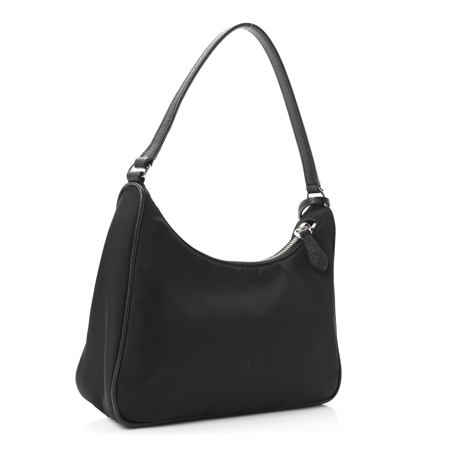 Prada Re-Nylon Saffiano Mini Re-Edition 2005 Bag Black 3 of 10
