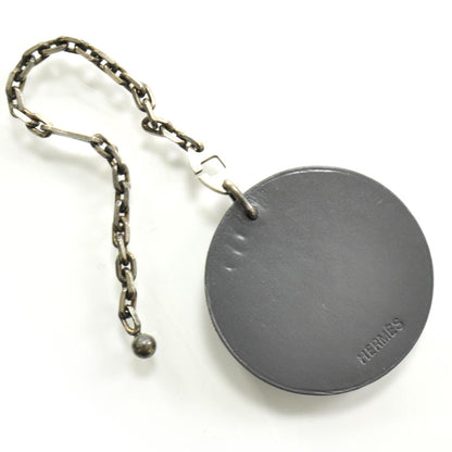 Hermes Barenia Kitty Cat Key Chain 2 of 4