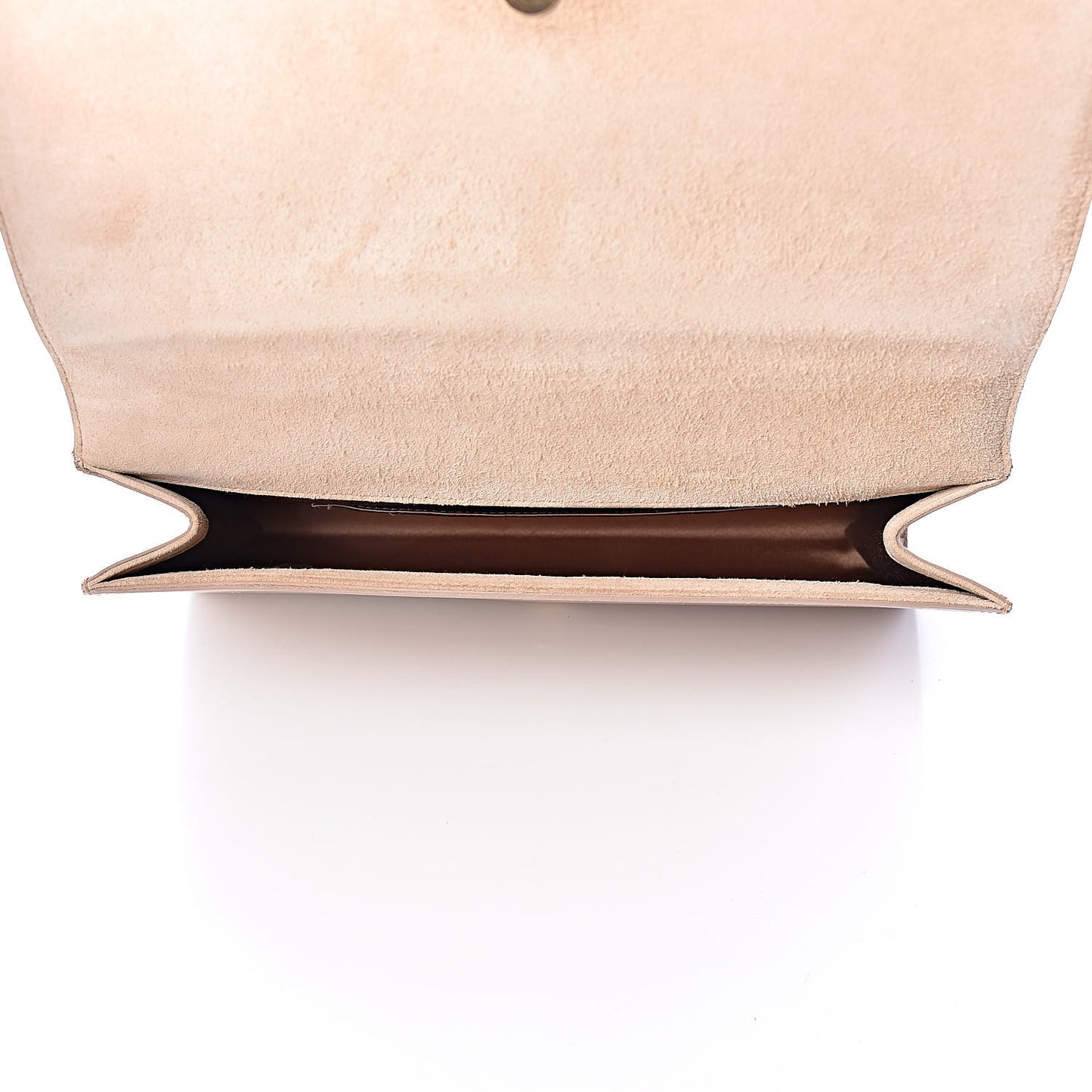 Patent Calfskin Monogram Large Belle De Jour Clutch Chair