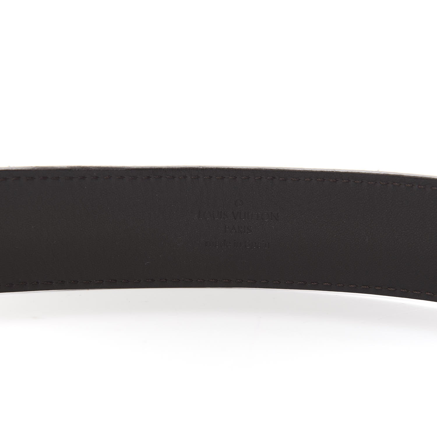 Louis Vuitton Taiga 35mm LV Initiales Belt 85 34 Glacier 4 of 6
