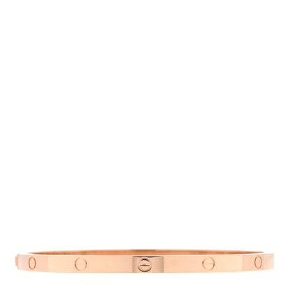 Cartier 18K Pink Gold Small LOVE Bracelet 16 2 of 5