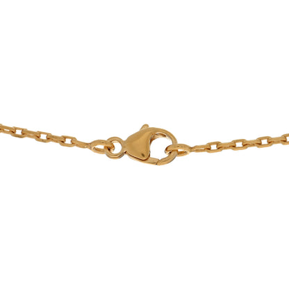 Hermes Lacquered Rose Gold Pop H Pendant Necklace Rose Dragee 4 of 4