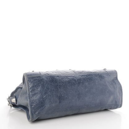 Balenciaga Agneau Giant 21 Silver Hardware Part Time Bleu Roi 5 of 10