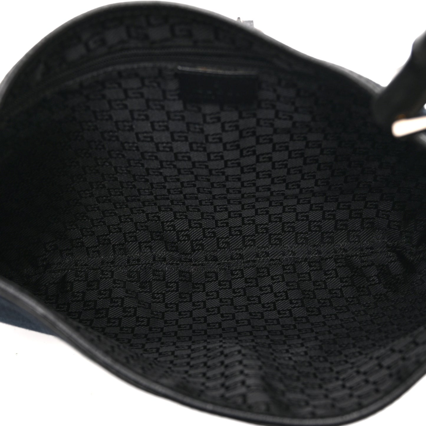 Canvas Small Jackie O Hobo Black