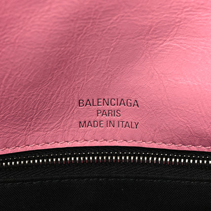 Balenciaga Peach Calfskin Small BB Soft Flap Bag Sweet Pink 6 of 9