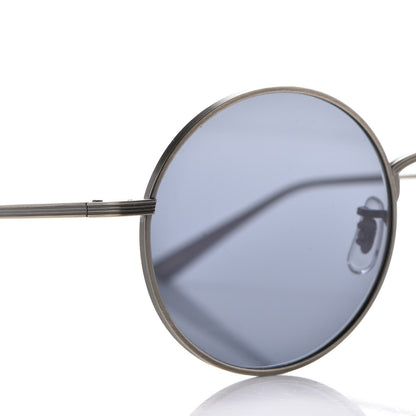 Oliver Peoples The Row After Midnight Round Sunglasses Pewter Black 8 of 9