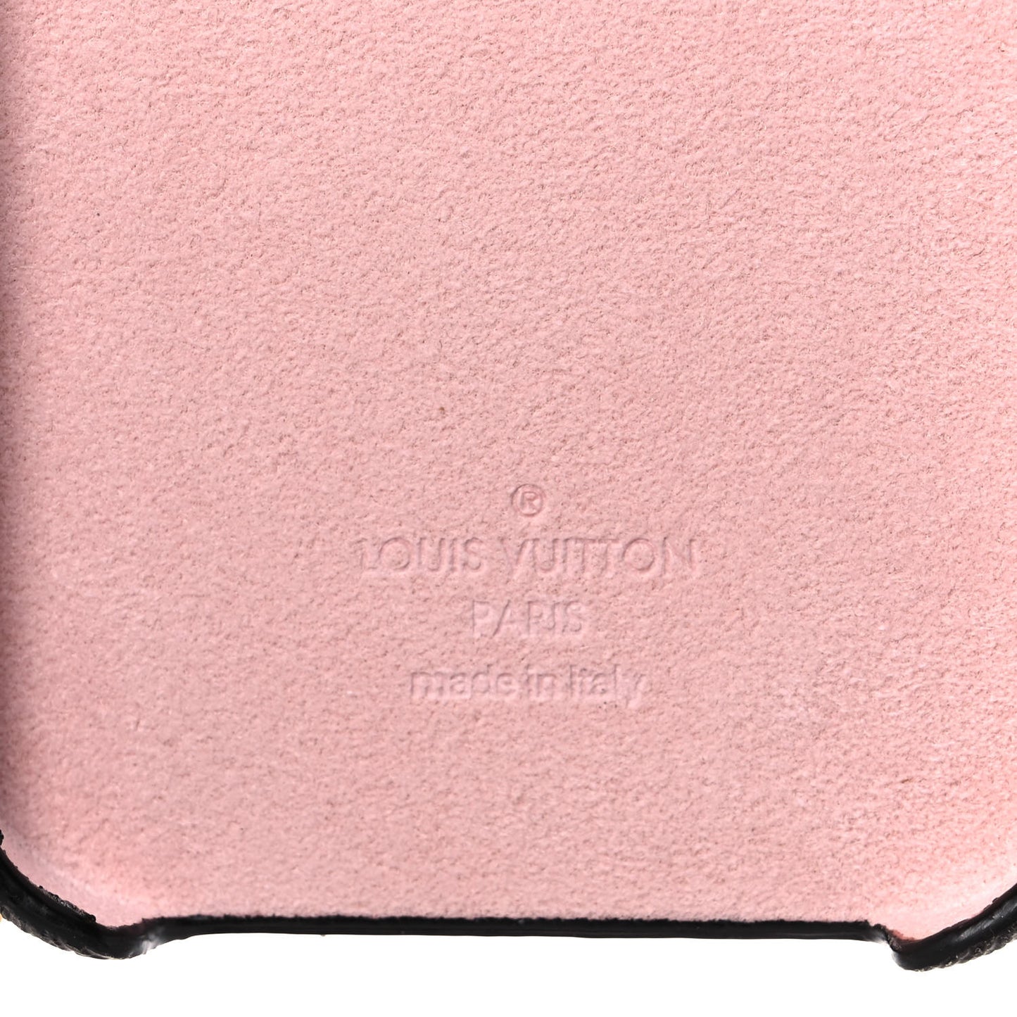 Monogram Bumper On Strap iPhone 13 Shoulder Strap Creme Pink