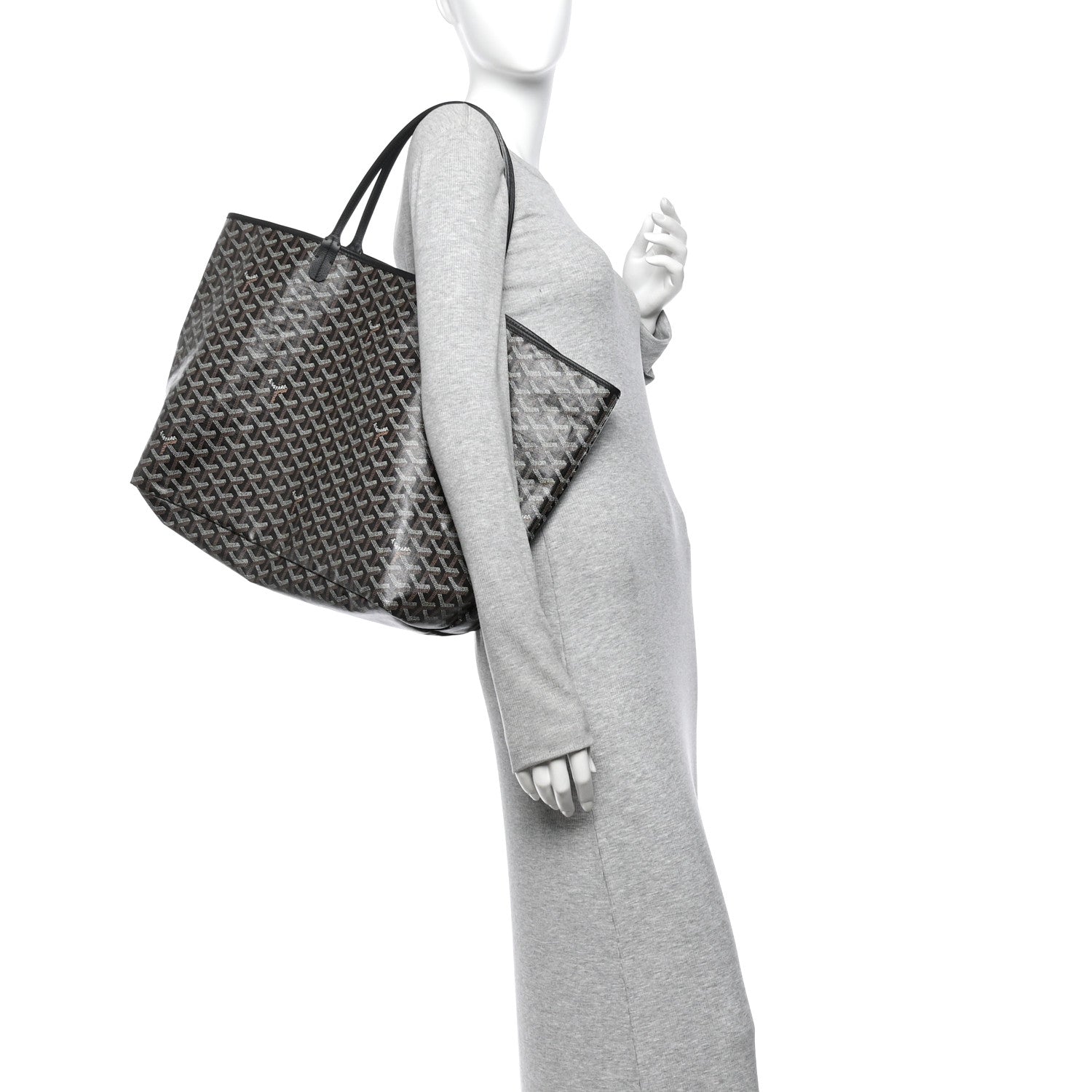 Goyard Goyardine Saint Louis GM Black 2 of 10