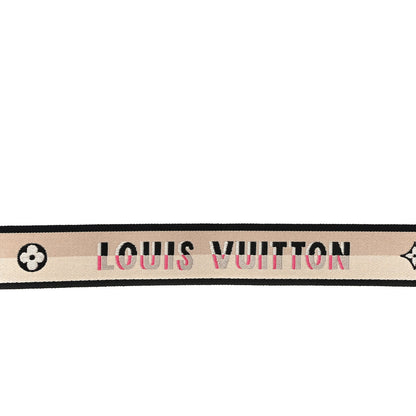 Louis Vuitton Jacquard Speedy Bandouliere 20 Shoulder Strap Black 5 of 5