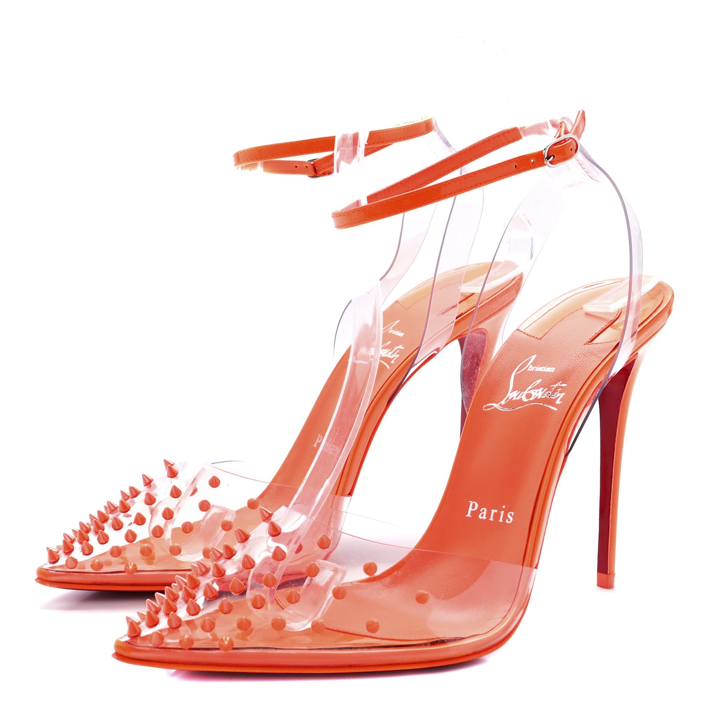 PVC Specchio Spikoo 100 Pumps 39.5 Orange