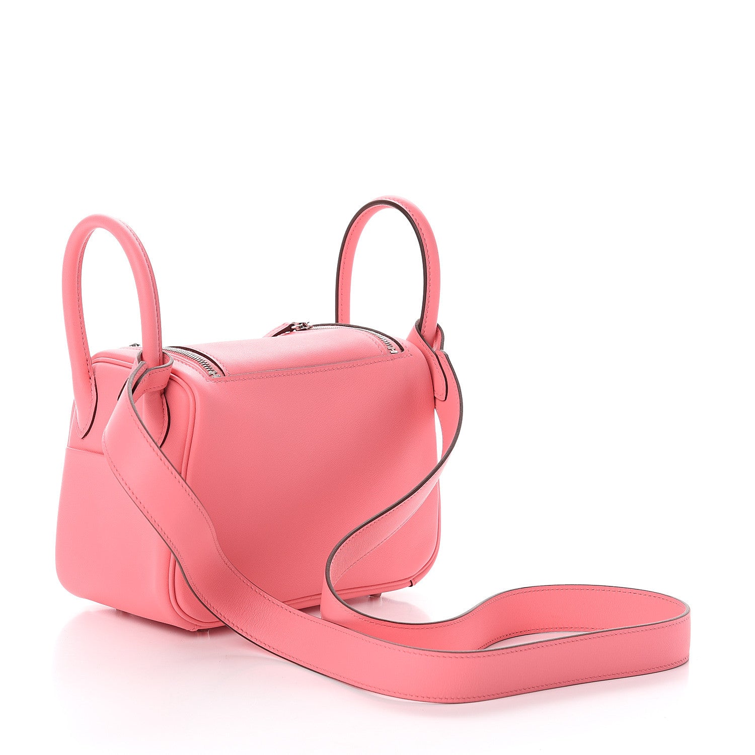 Hermes Swift Mini Lindy 20 Rose Ete 2 of 8