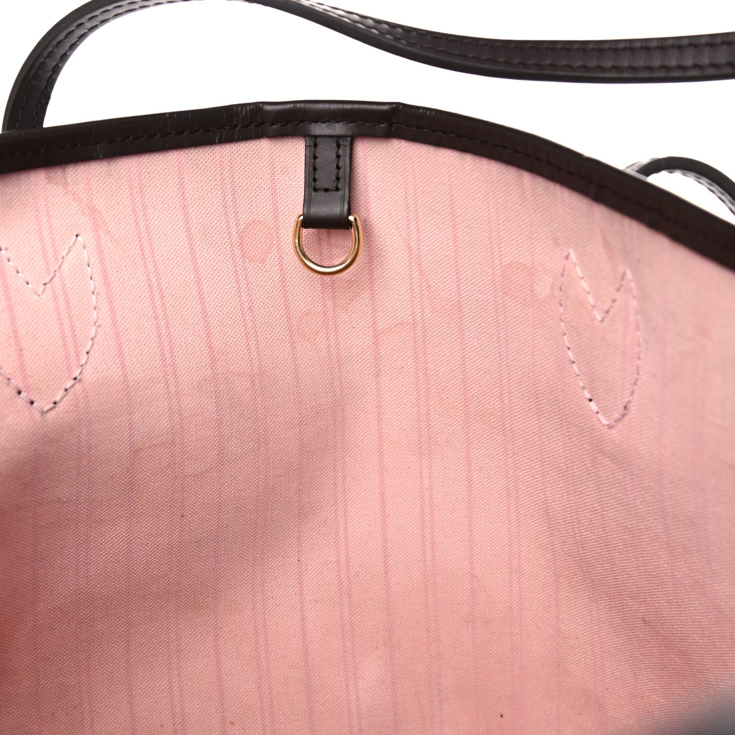 Damier Ebene Neo Neverfull MM Rose Ballerine