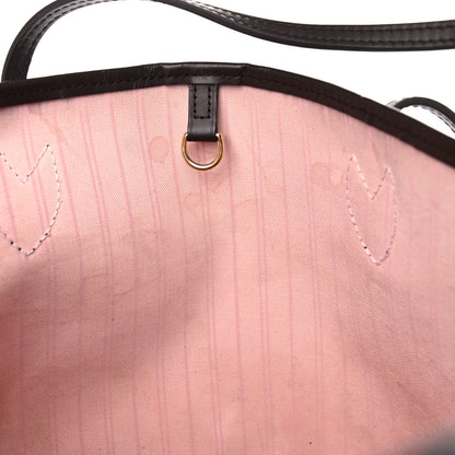 Louis Vuitton Damier Ebene Neo Neverfull MM Rose Ballerine 20 of 24