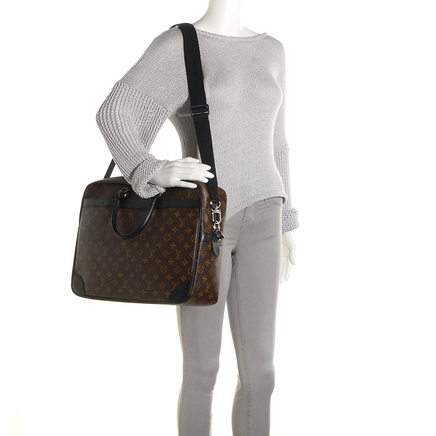 Monogram Macassar Porte-Documents Voyage GM