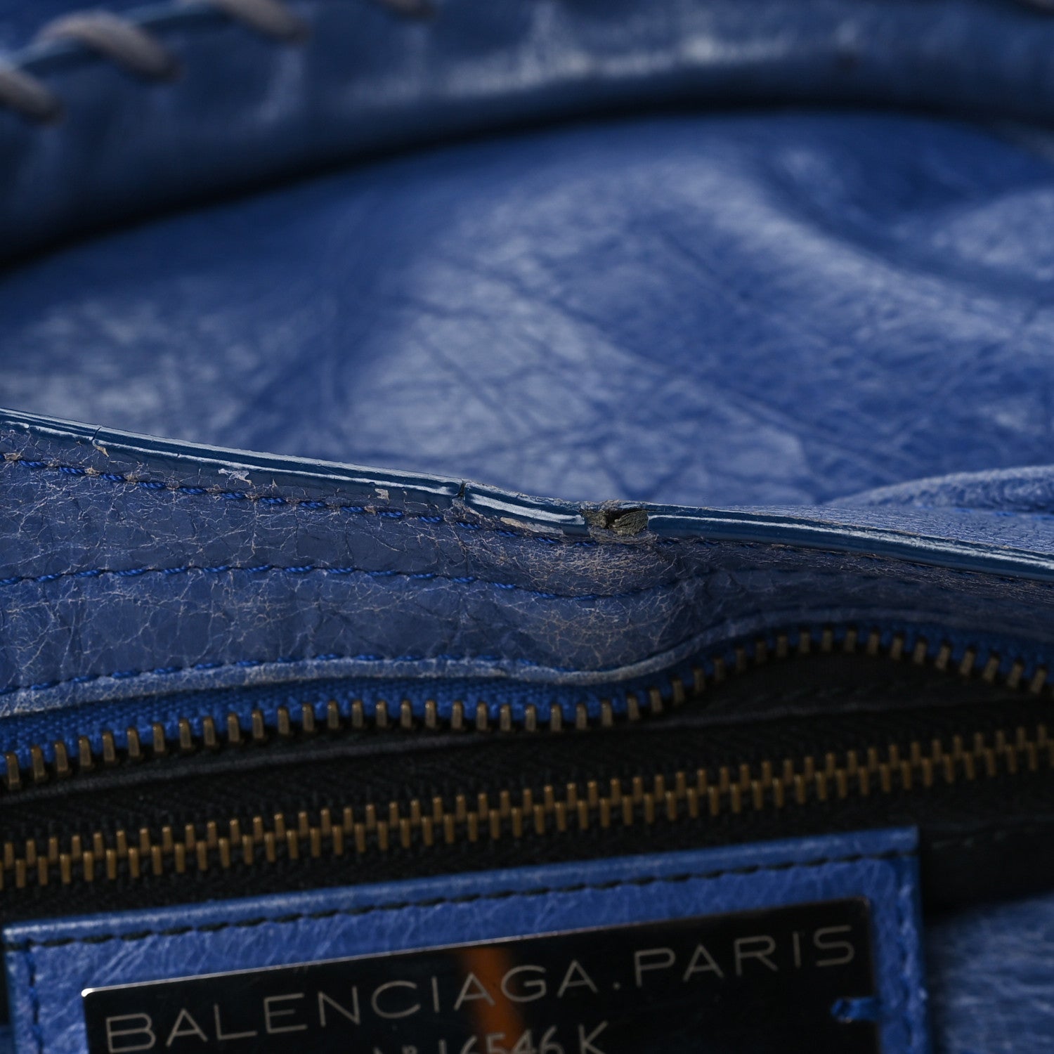 Balenciaga Agneau Classic Hardware City Bleu Lavande 12 of 12