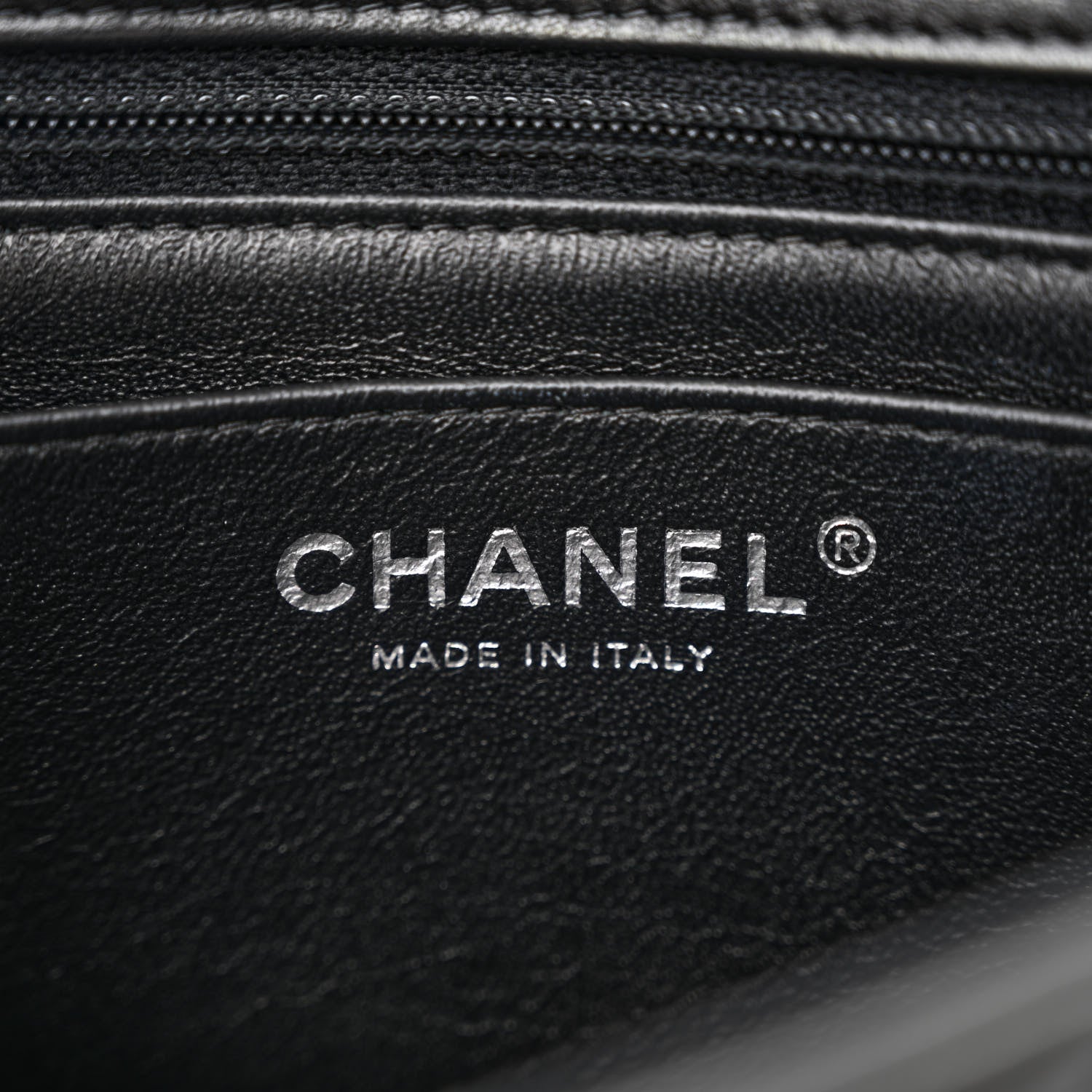 Chanel Lambskin Quilted Mini Rectangular Flap Black 6 of 11