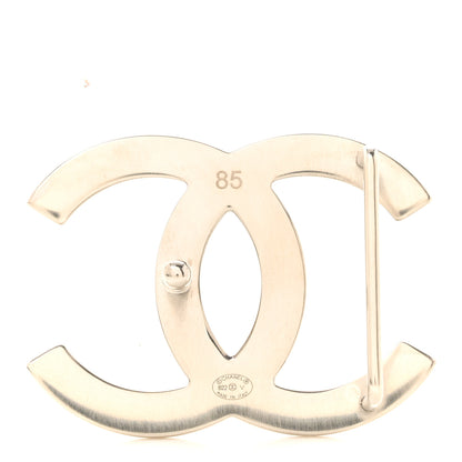 Chanel Calfskin CC Reversible Belt 85 34 Black Burgundy 7 of 9