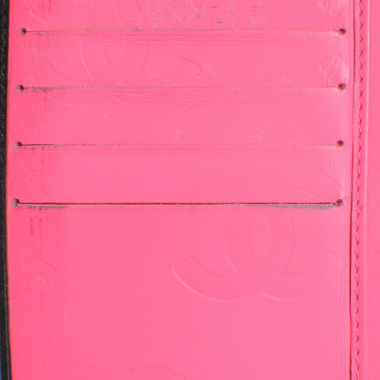 Chanel Calfskin Quilted Cambon Yen Wallet Black 7 of 9