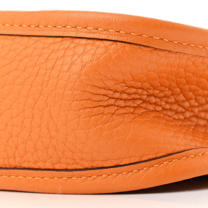 Hermes Taurillon Clemence Evelyne TPM Abricot 10 of 12