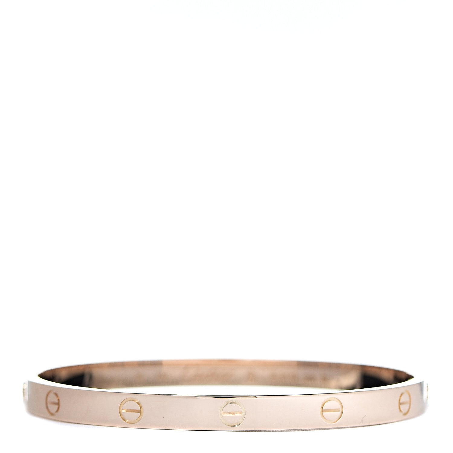 Cartier 18K Pink Gold LOVE Bracelet 20 1 of 4