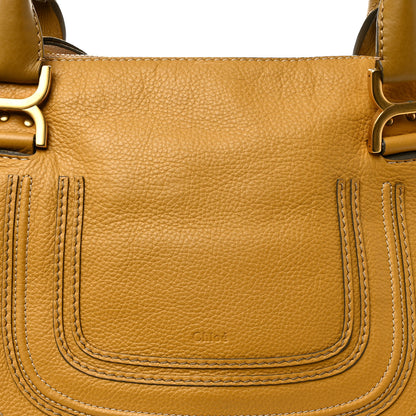 Chloe Calfskin Medium Marcie Satchel Curry Yellow 8 of 10