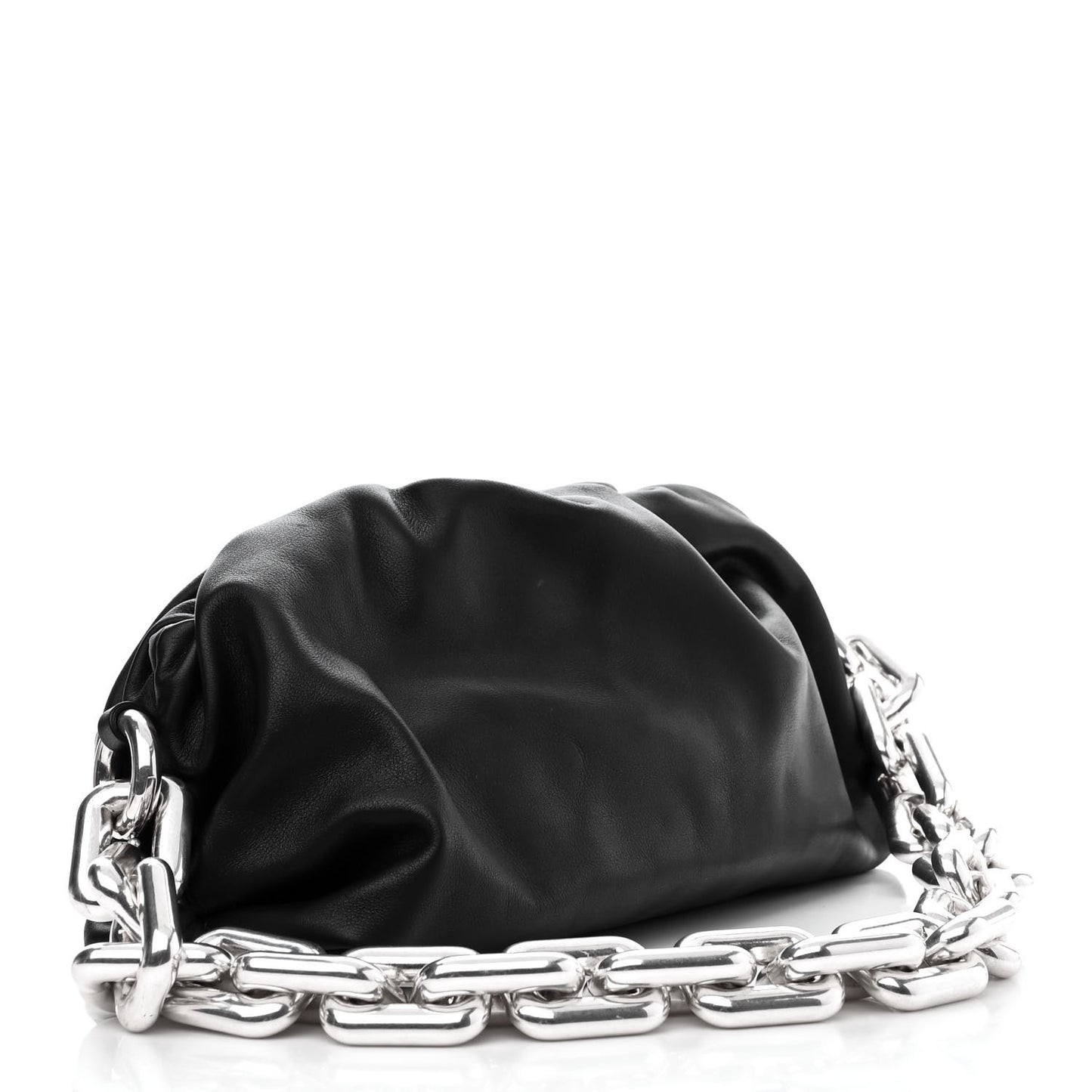 Calfskin The Pouch Chain Black