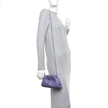 Bottega Veneta Nappa Intrecciato The Mini Pouch Lavender 2 of 9